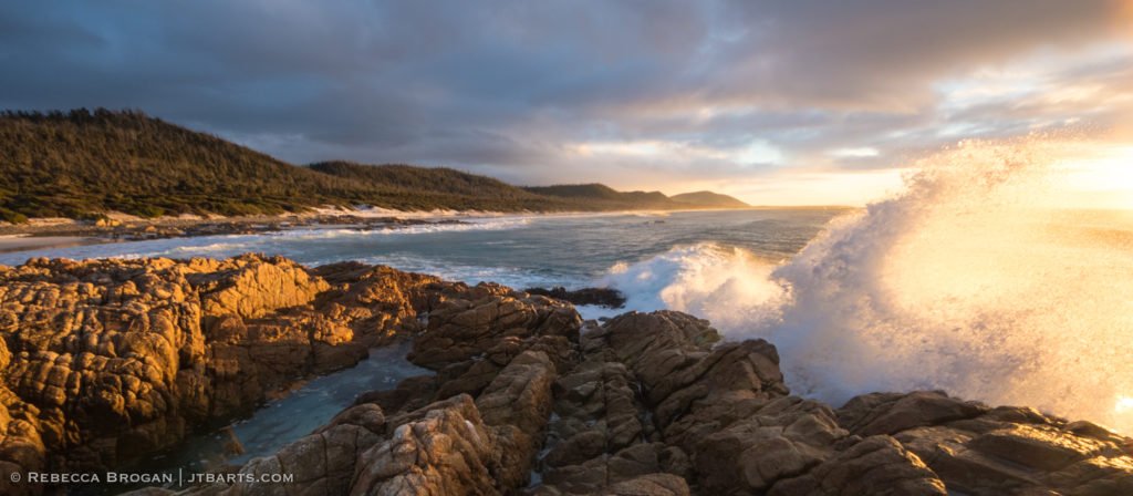 Friendly Beaches Morning Storm Freycinet National Park Tasmania