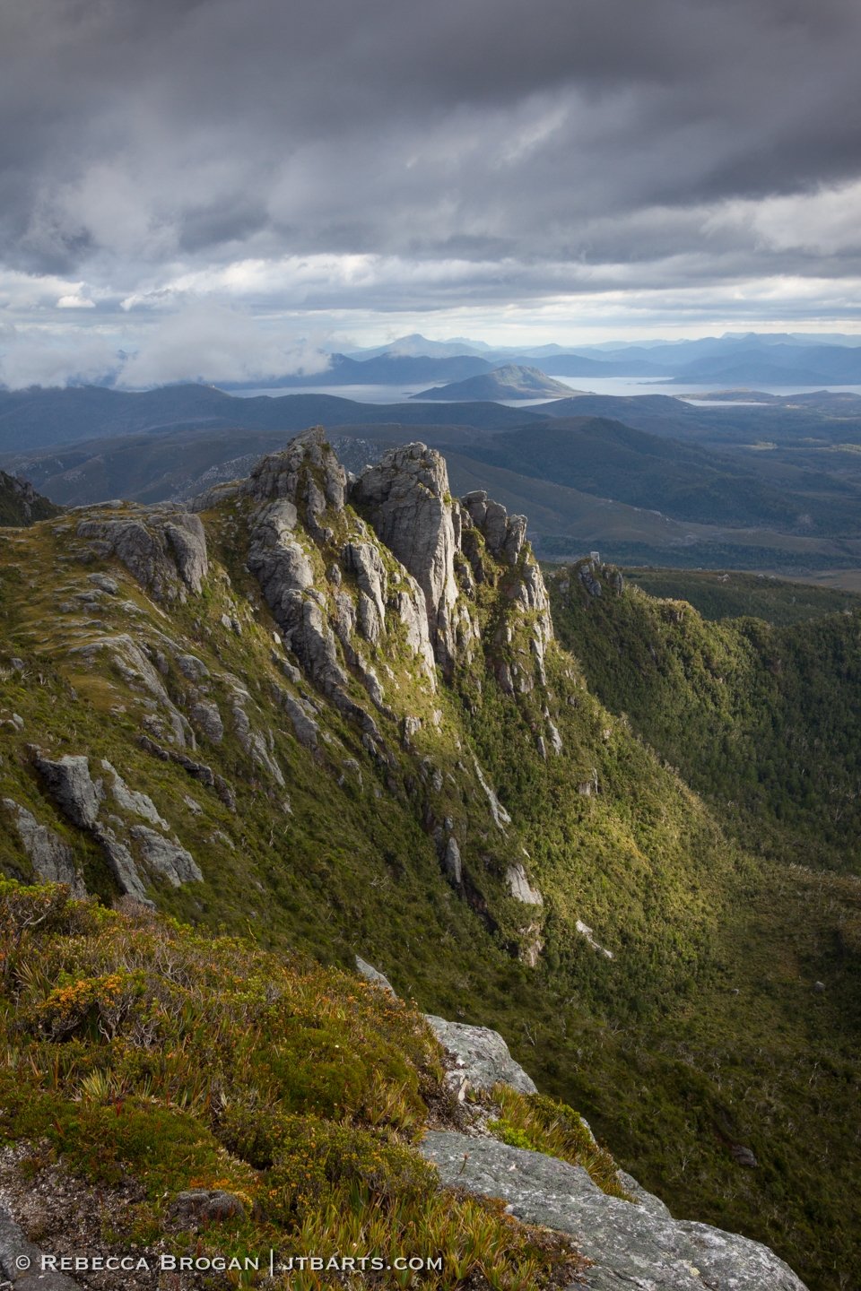 Western Arthurs Range, Southwest National Park, Tasmania