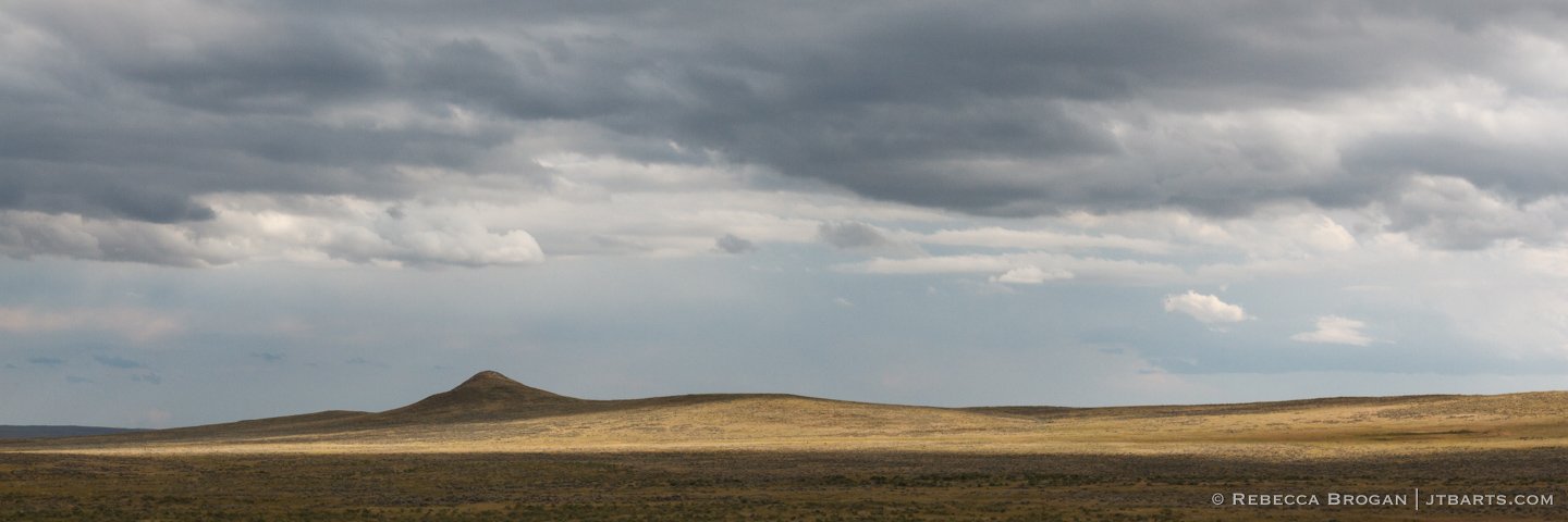 Lone Hill in The Great Plains Panorama